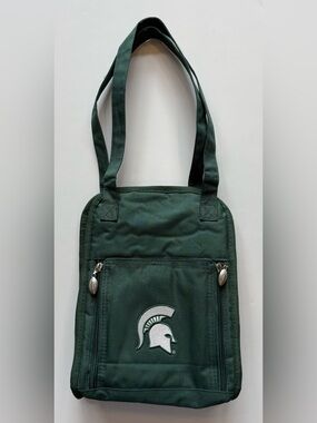 Michigan State Spartans Mini Diaper Bag Green Creative Knitwear Baby Toddler Bag
